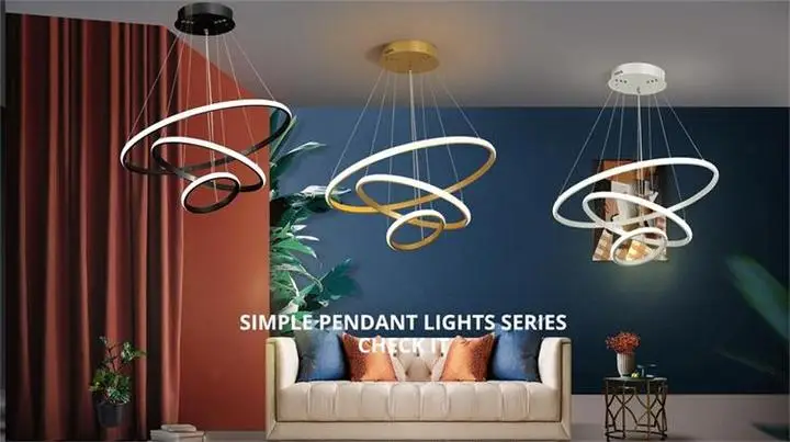 Modern Led Ceiling Chandelier Villa Living Room Bedroom Dining Room Iron Chandelier Home Interior Lighting Decorative Lights