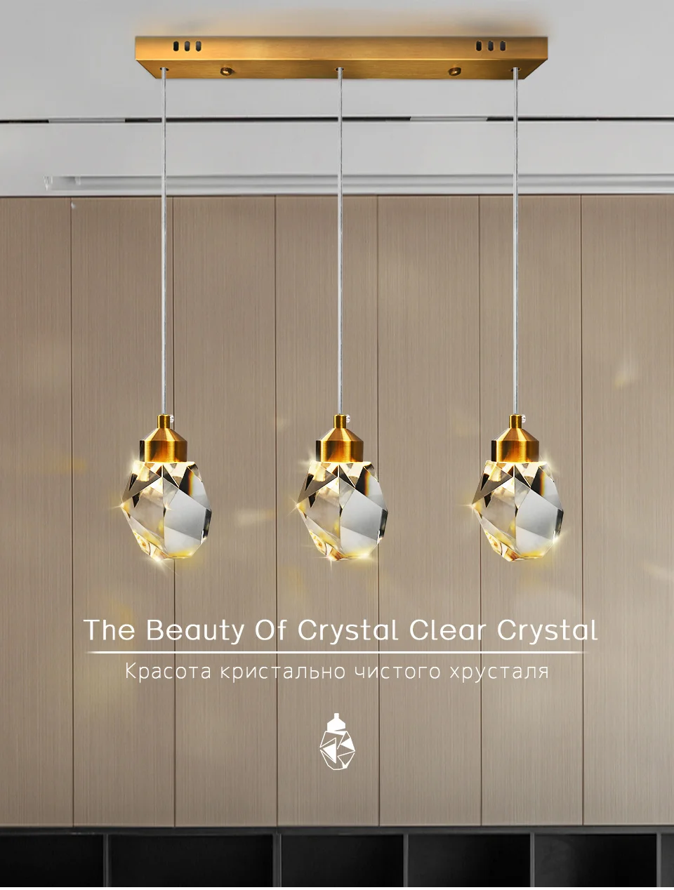 K9 Modern Nordic Led Crystal For Aisle Living Room Bedroom Entrance Creative Small Chandelier Indoor White light Home decoration