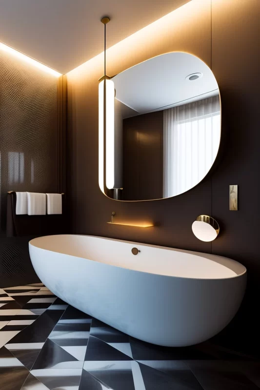 best light for bathroom